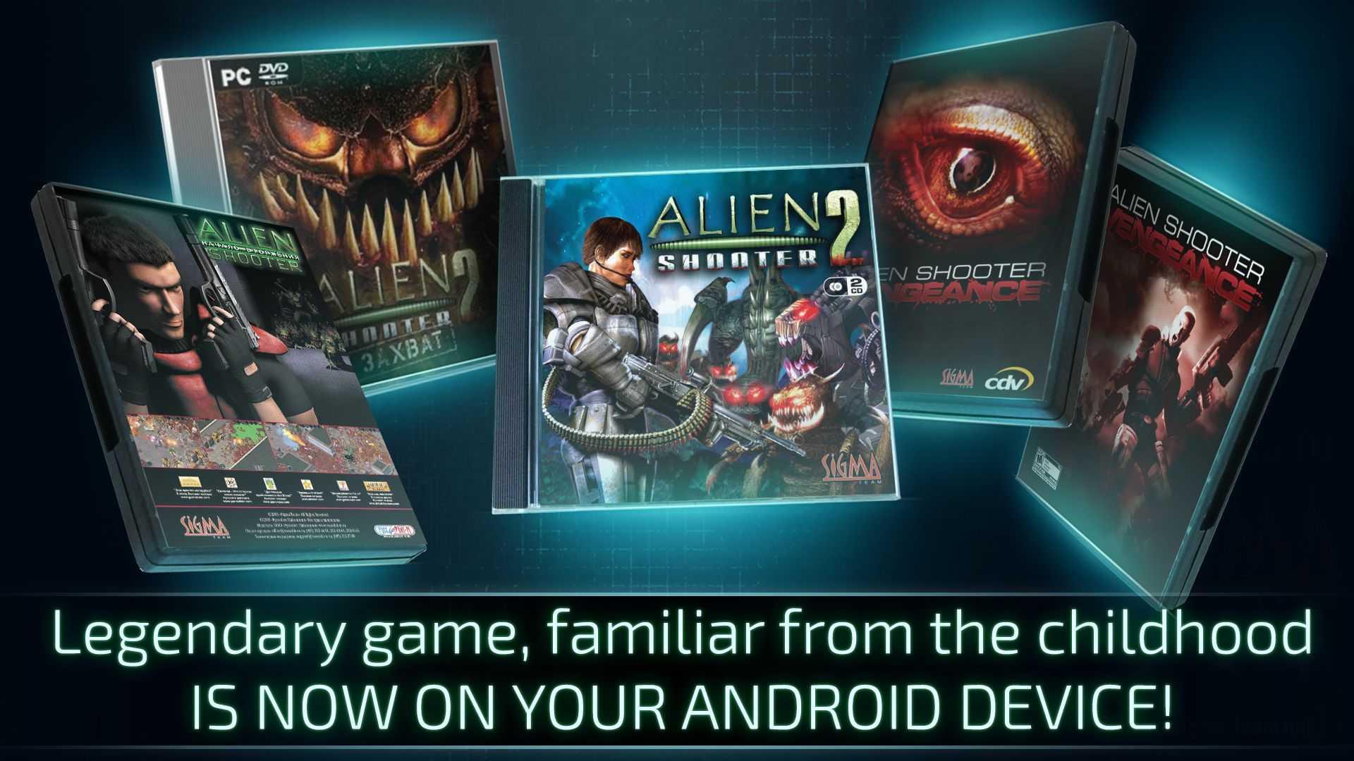 اسکرین شات 5 بازی Alien Shooter 2- The Legend