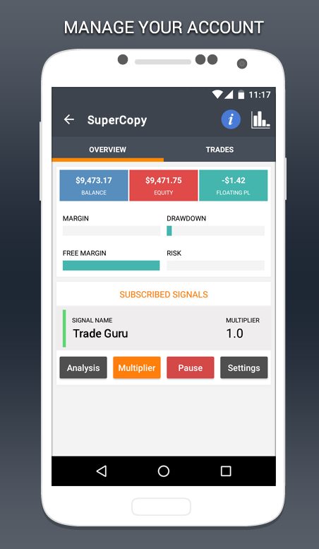 اسکرین شات 2 برنامه Forex Signals