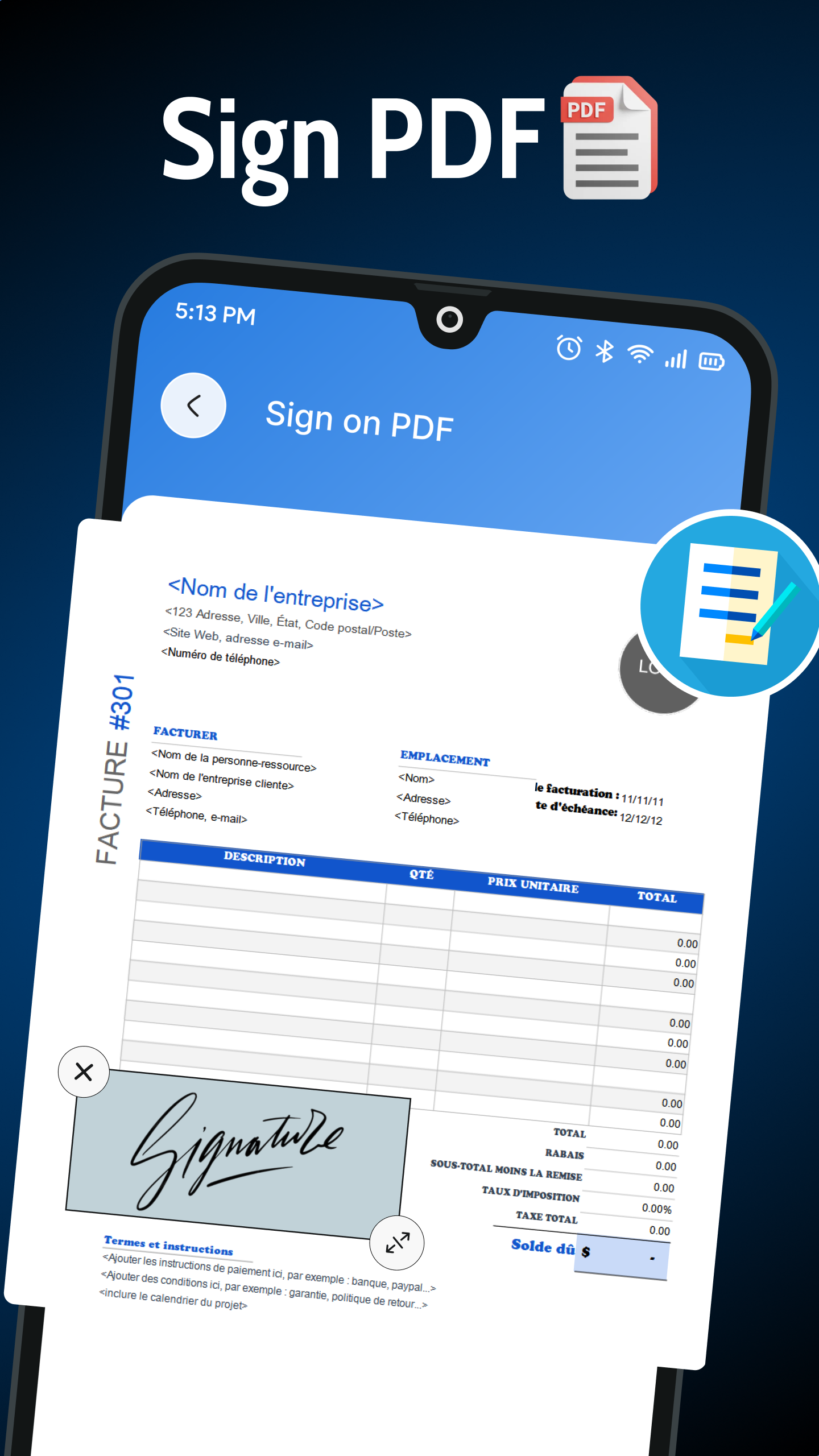 اسکرین شات 5 برنامه Signature Maker: Sign Creator