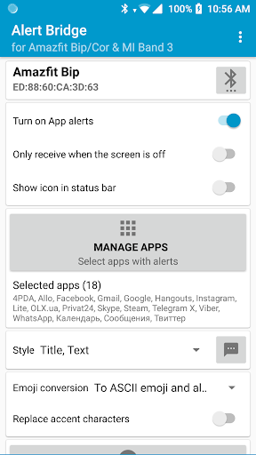 اسکرین شات 2 برنامه Alert Bridge