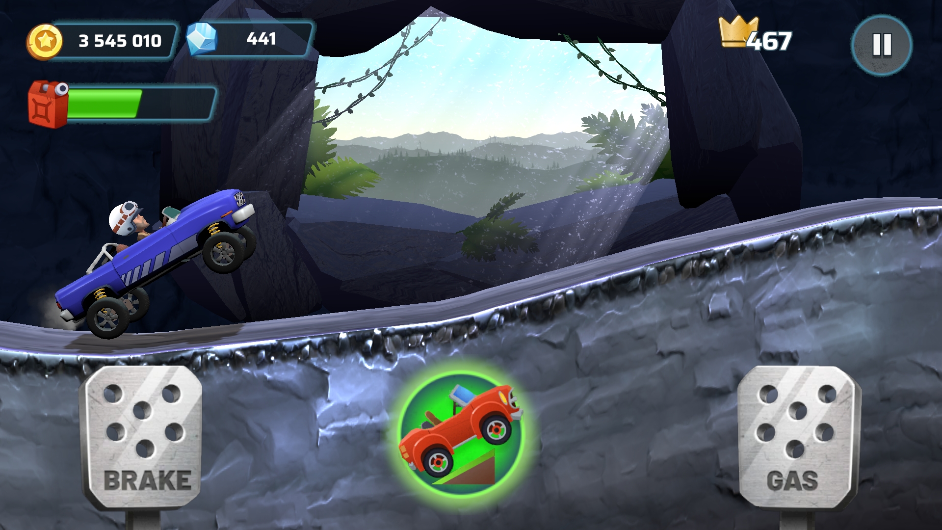 اسکرین شات 3 بازی Mountain Climb : Jump