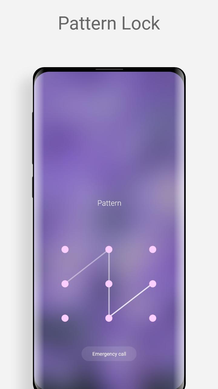 اسکرین شات 4 برنامه Flower Lock Screen