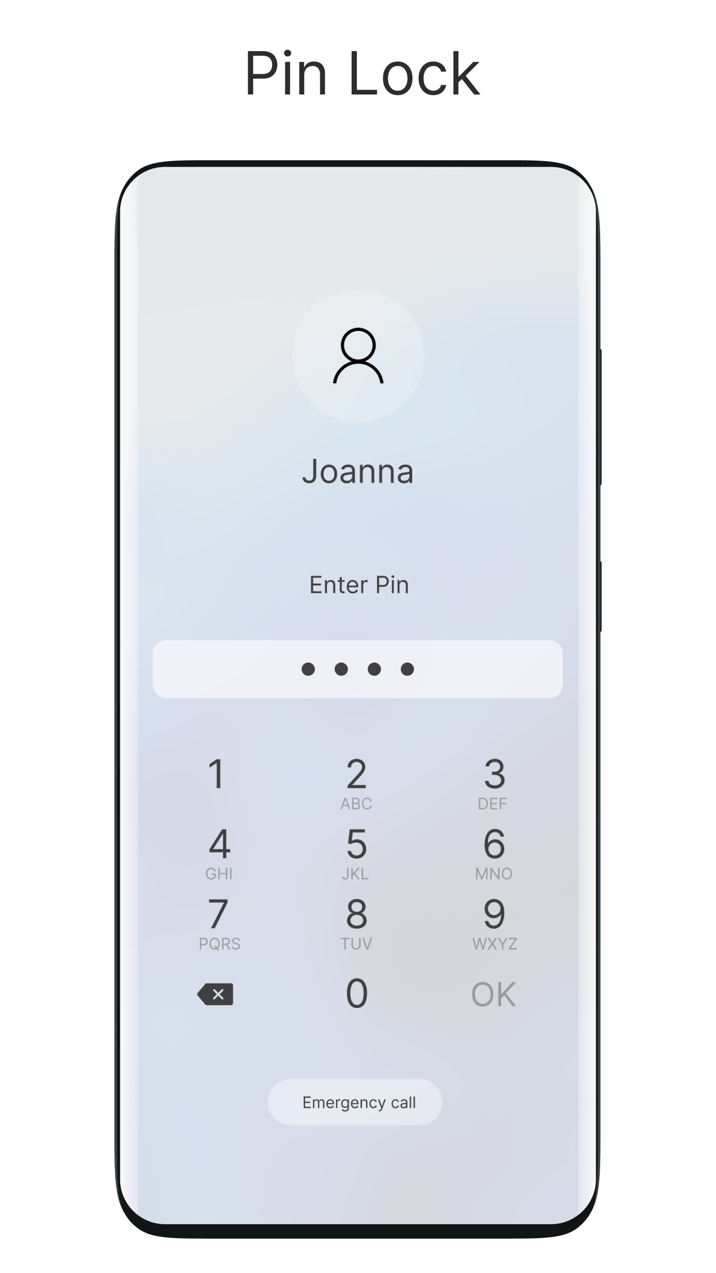اسکرین شات 3 برنامه Win 11 Style lock screen