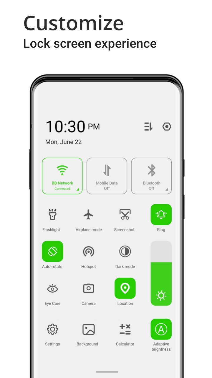 اسکرین شات 4 برنامه Infinix Style Lock Screen