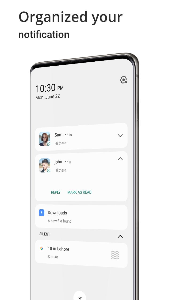 اسکرین شات 3 برنامه Infinix Style Lock Screen