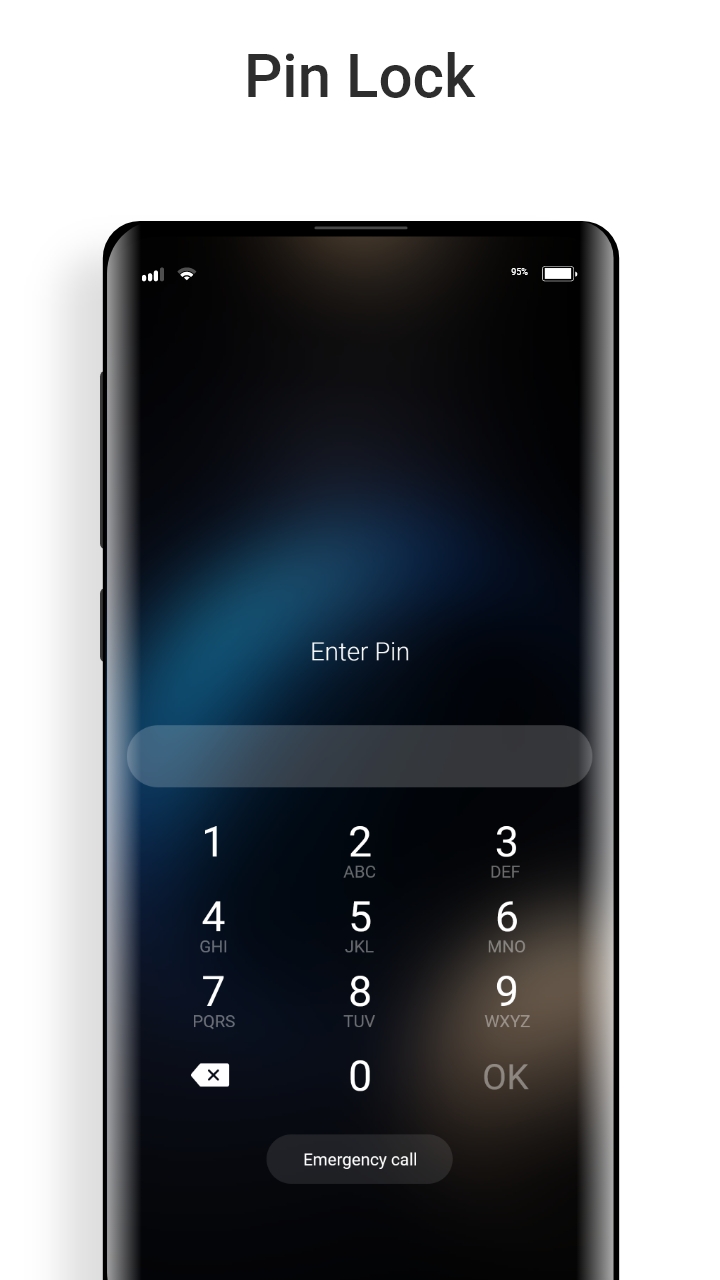 اسکرین شات 2 برنامه Infinix Style Lock Screen