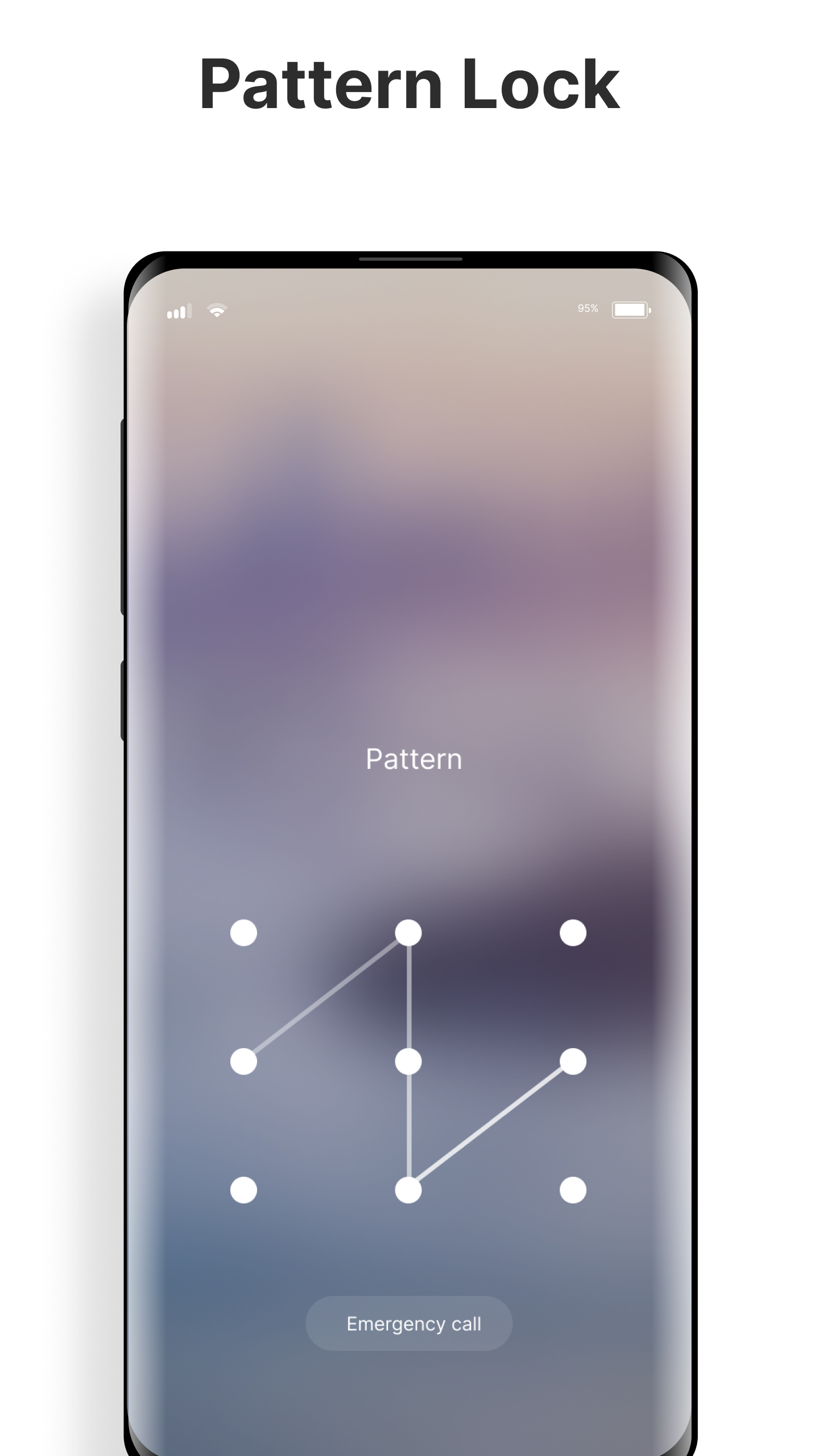 اسکرین شات 5 برنامه Android 13 Style Lock screen