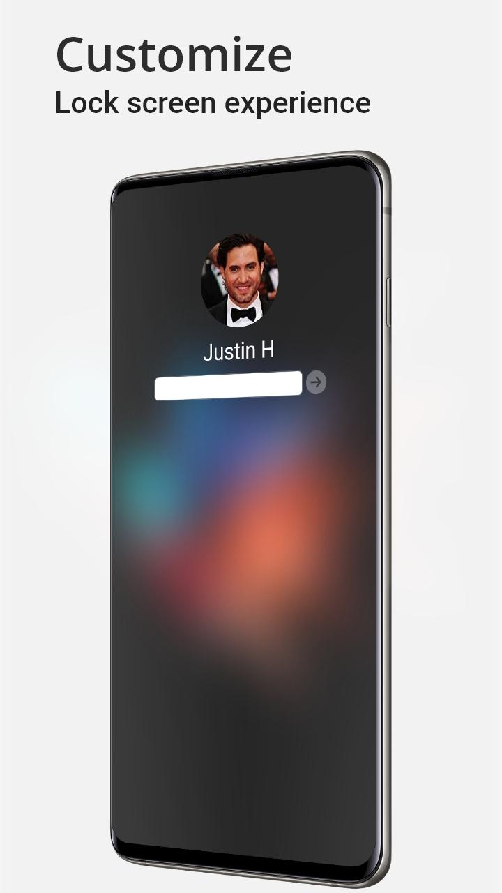 اسکرین شات 3 برنامه Lock Screen MAC Style