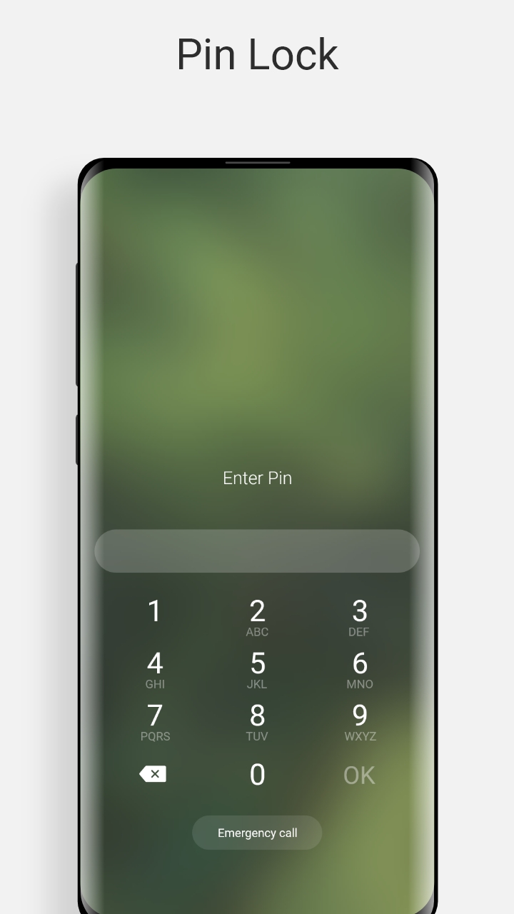 اسکرین شات 3 برنامه Modern Mi style Lock Screen