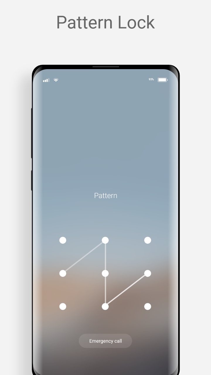 اسکرین شات 4 برنامه Lock Screen For Android 12 Sty