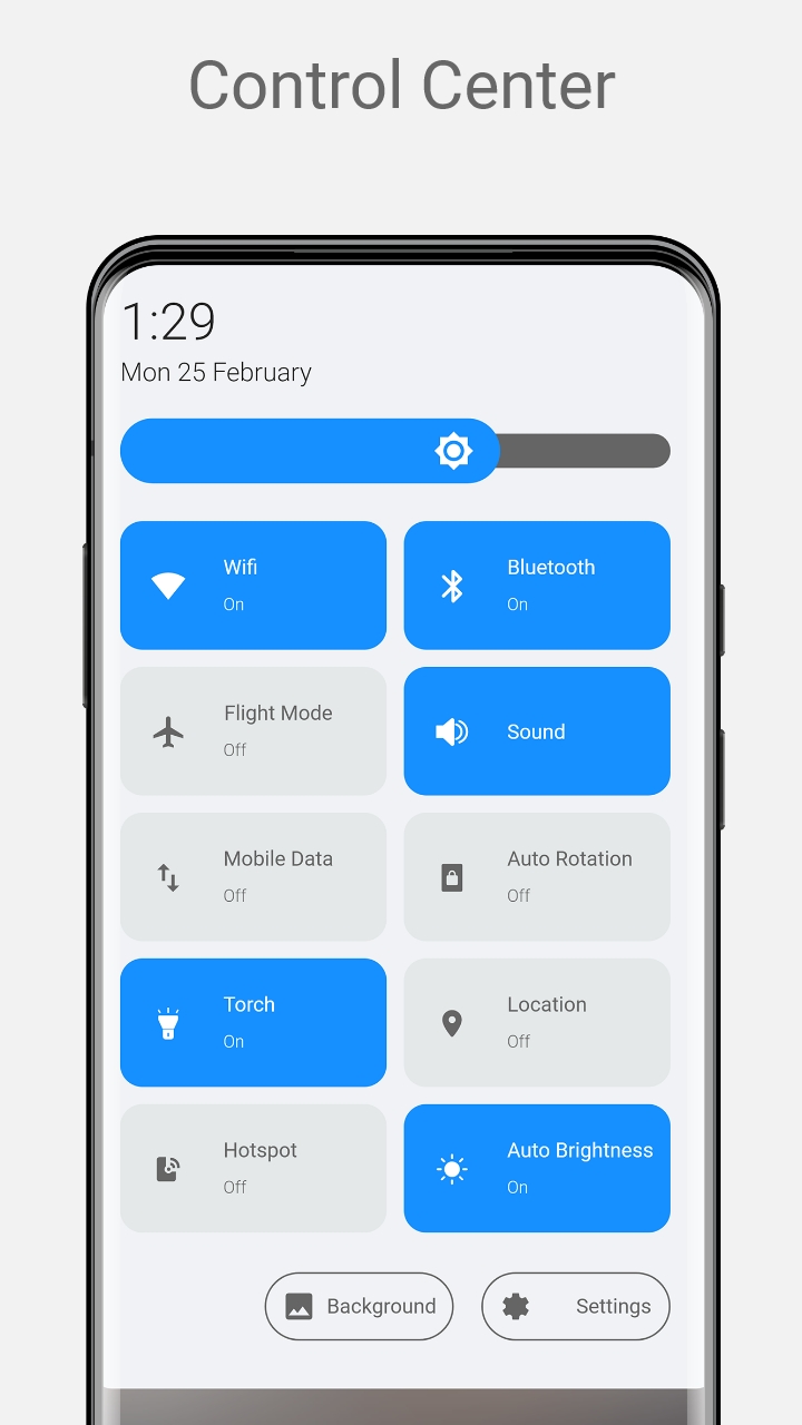 اسکرین شات 2 برنامه Lock Screen For Android 12 Sty