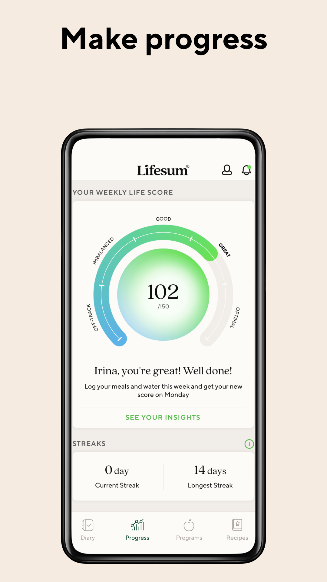 اسکرین شات برنامه Lifesum: AI Calorie Tracker 5