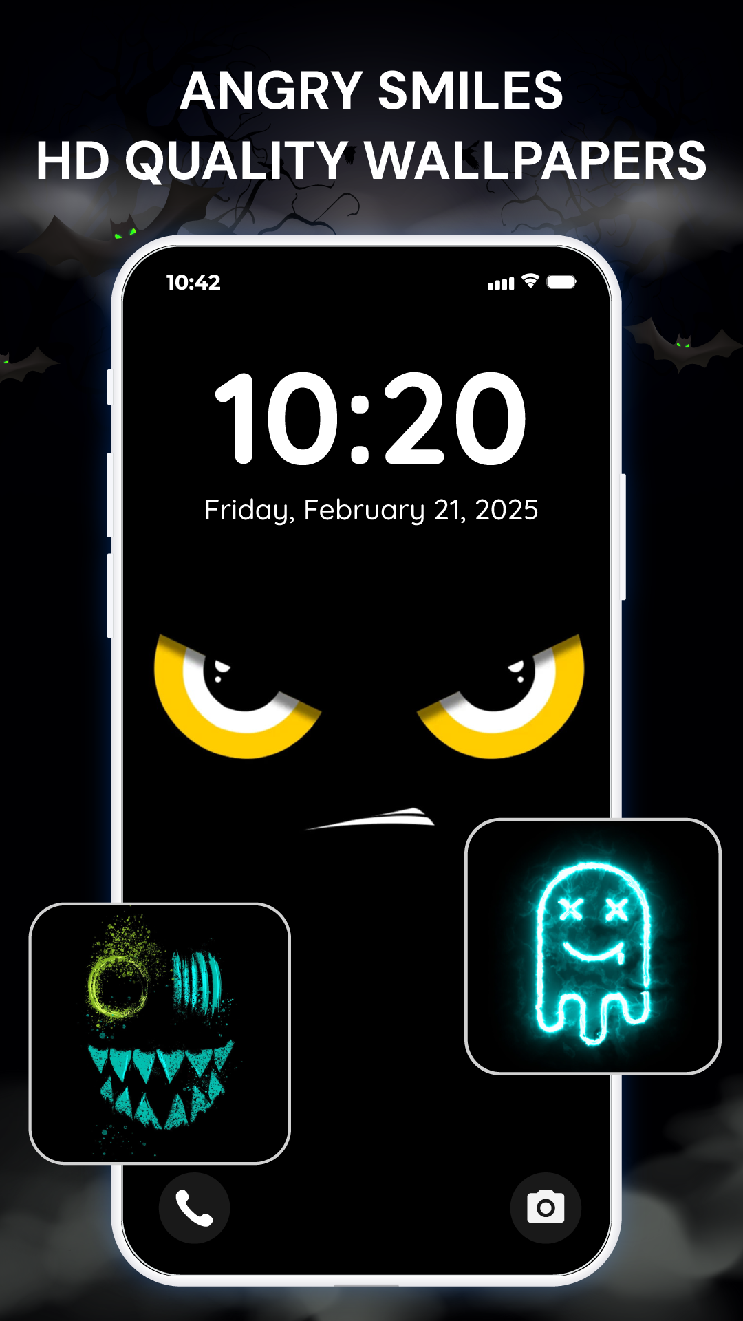 اسکرین شات 5 برنامه Silly Smile Live Wallpaper 4K