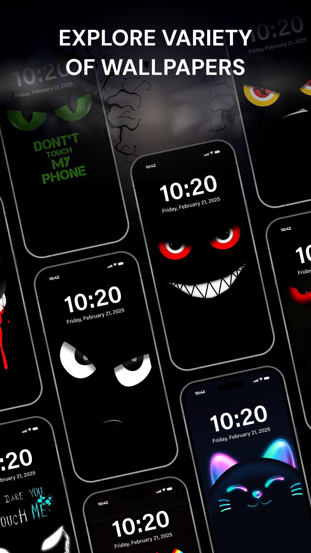 اسکرین شات 4 برنامه Silly Smile Live Wallpaper 4K