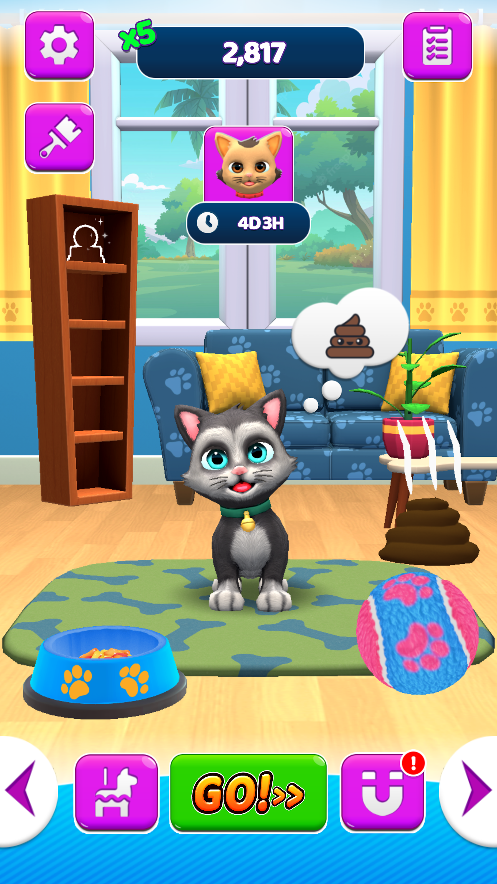 اسکرین شات 1 بازی Cat Runner