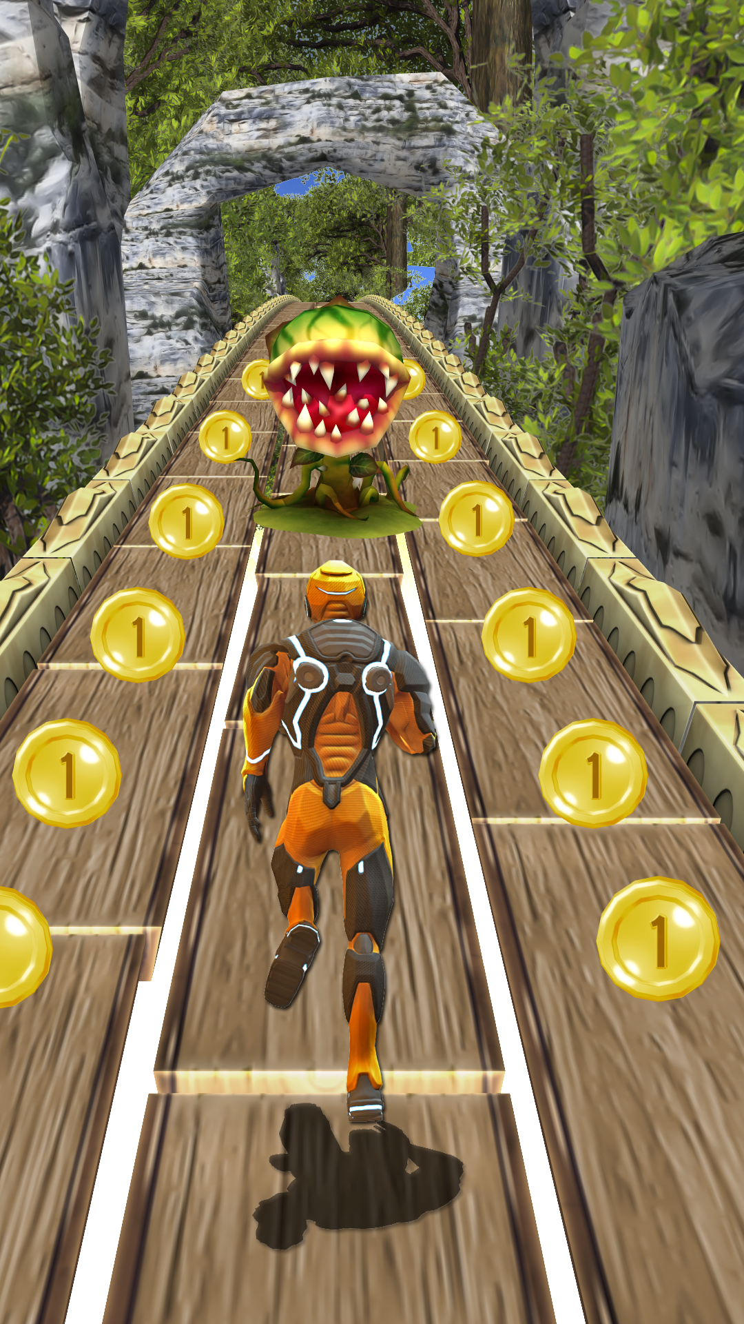 اسکرین شات 3 بازی Subway super hero ka game