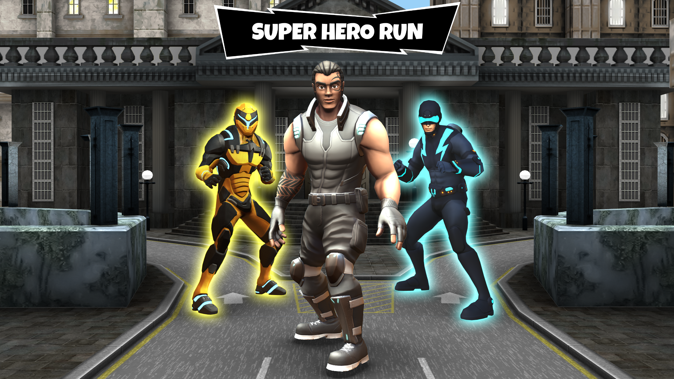 اسکرین شات 5 بازی Subway super hero ka game