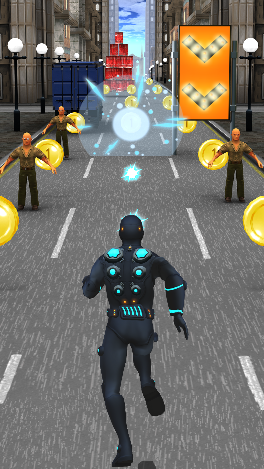 اسکرین شات 2 بازی Subway super hero ka game