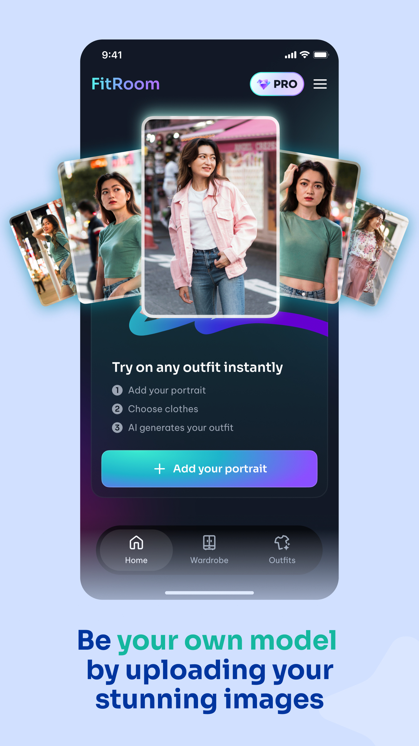 اسکرین شات 3 برنامه FitRoom: Virtual Try On Clothe