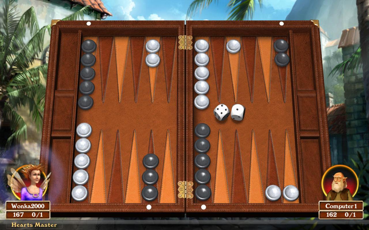 اسکرین شات 1 بازی Hardwood Backgammon