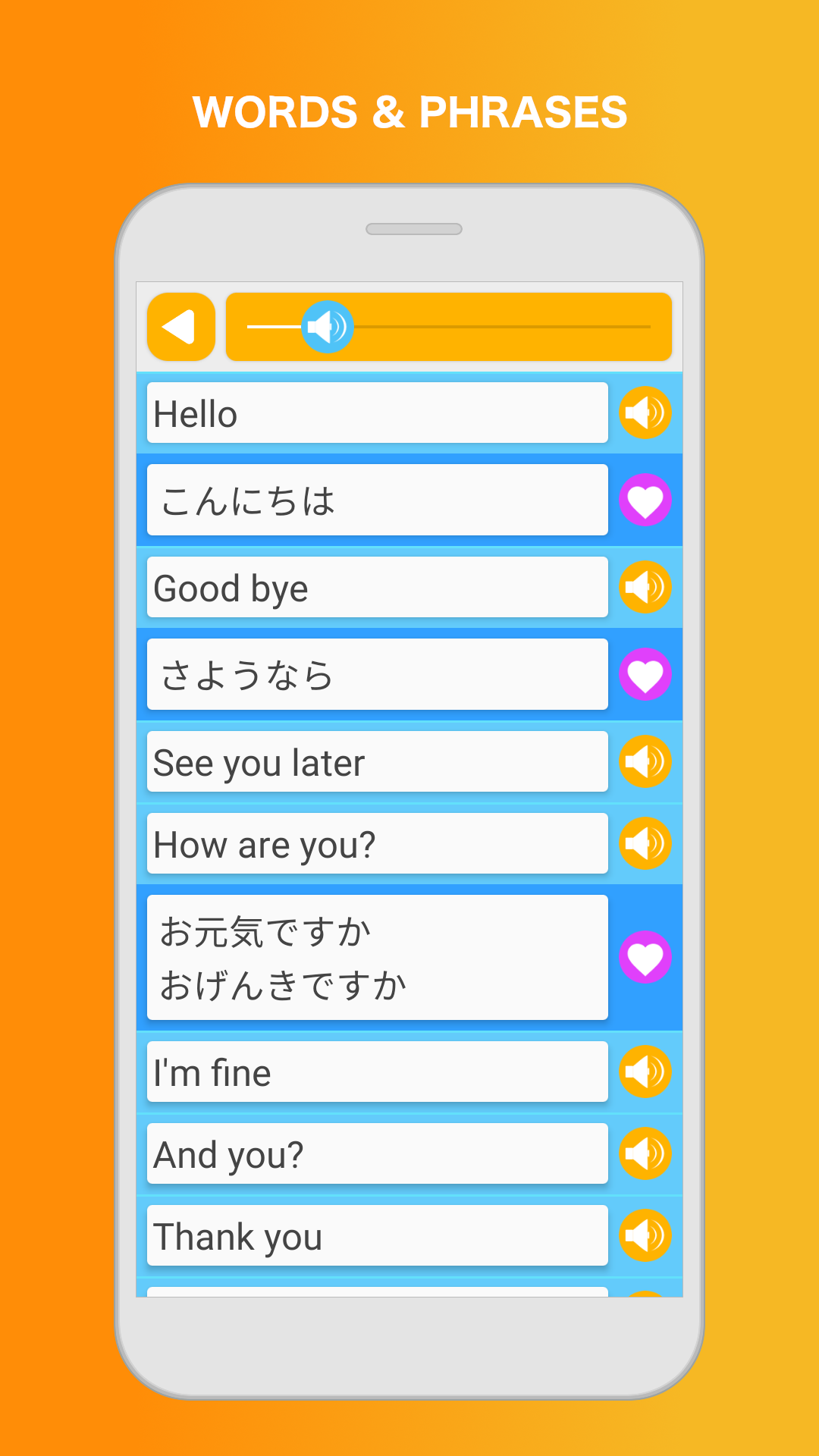 اسکرین شات 3 برنامه Learn Japanese Speak Language