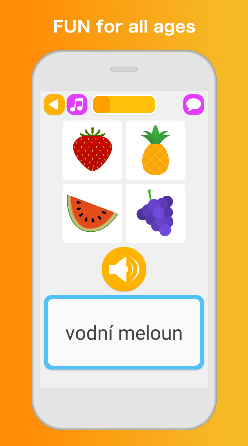 اسکرین شات 1 برنامه Learn Czech Language