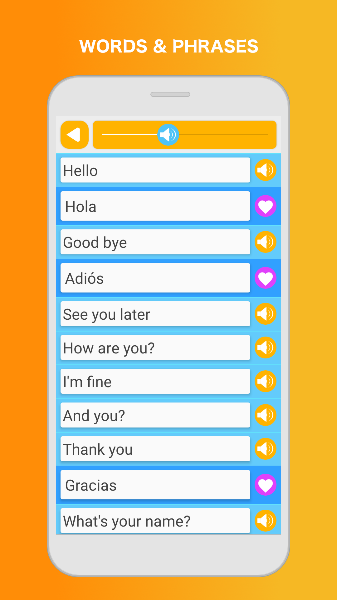 اسکرین شات 3 برنامه Learn Spanish Language