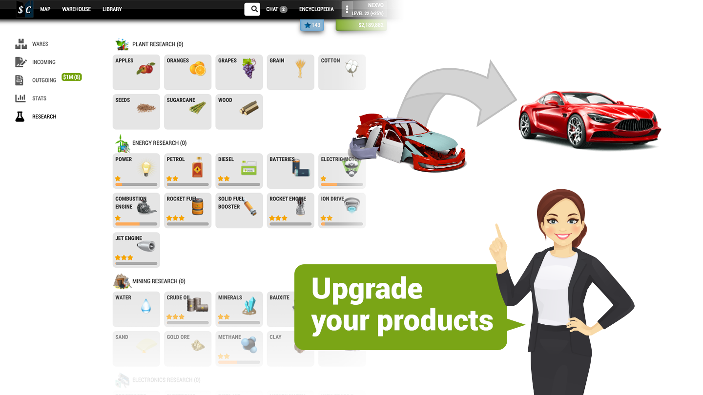 اسکرین شات 5 بازی Sim Companies