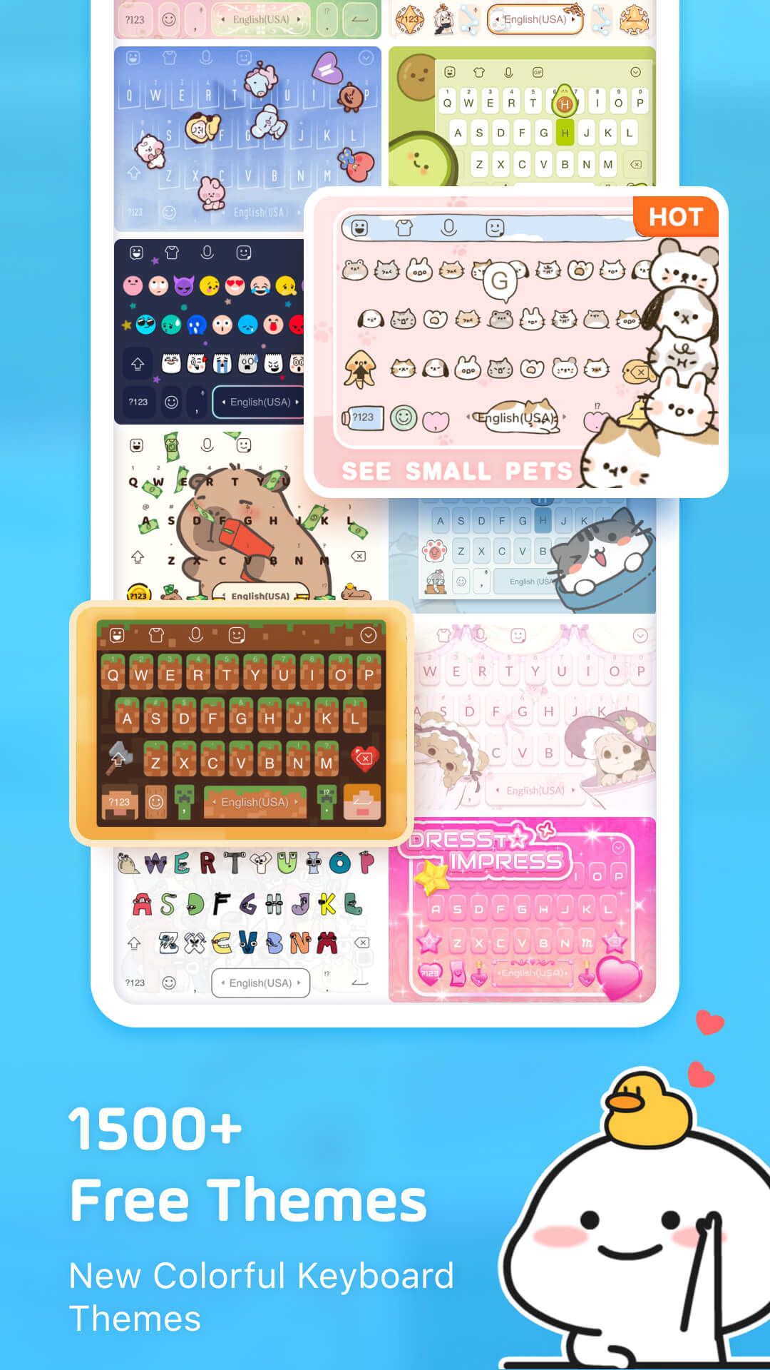 اسکرین شات 3 برنامه Facemoji AI Emoji Keyboard