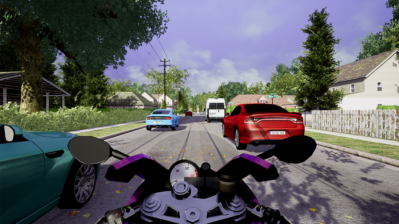 اسکرین شات 2 بازی Traffic Fever-Moto
