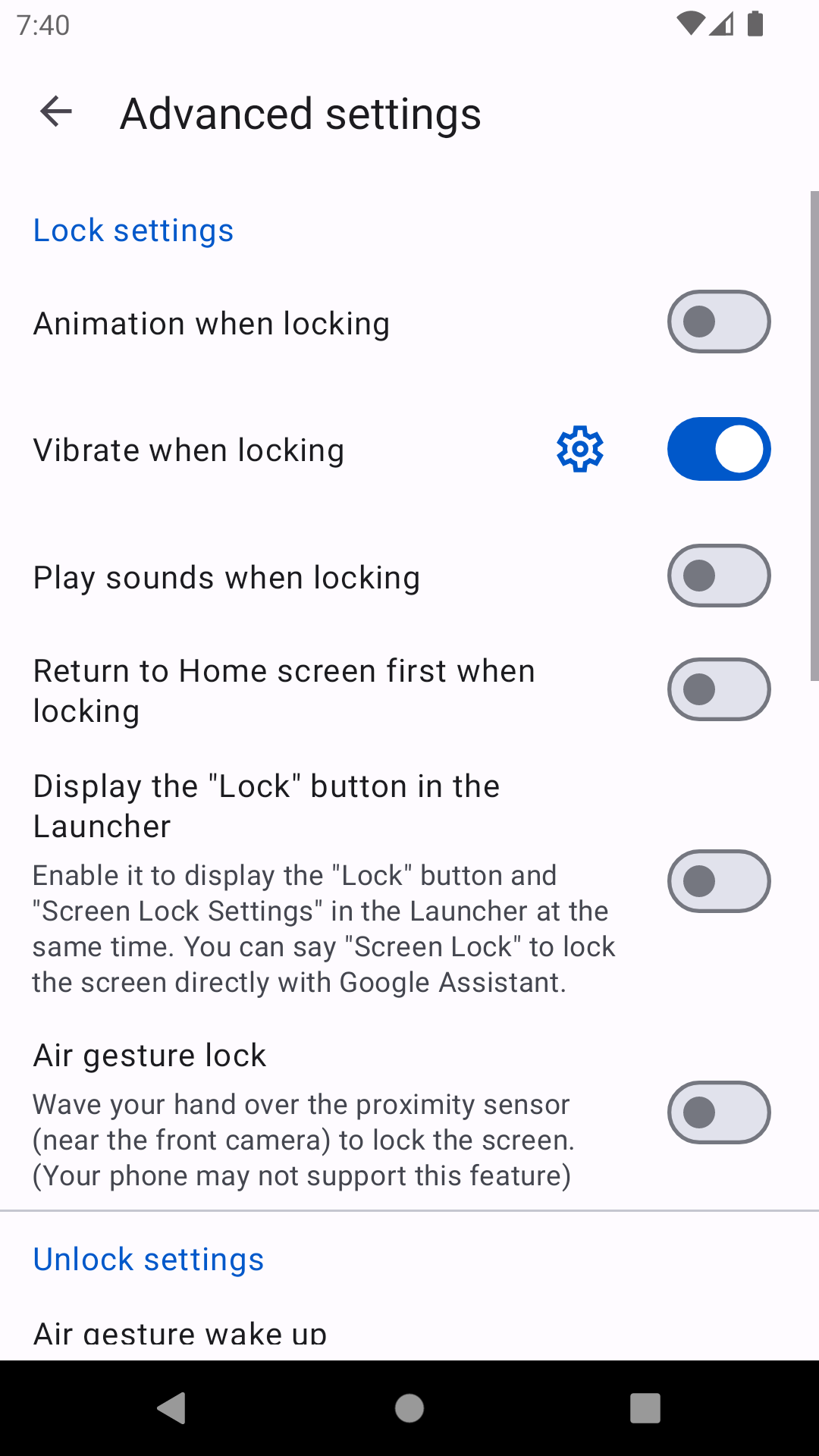اسکرین شات 5 برنامه Screen Lock : turn off screen
