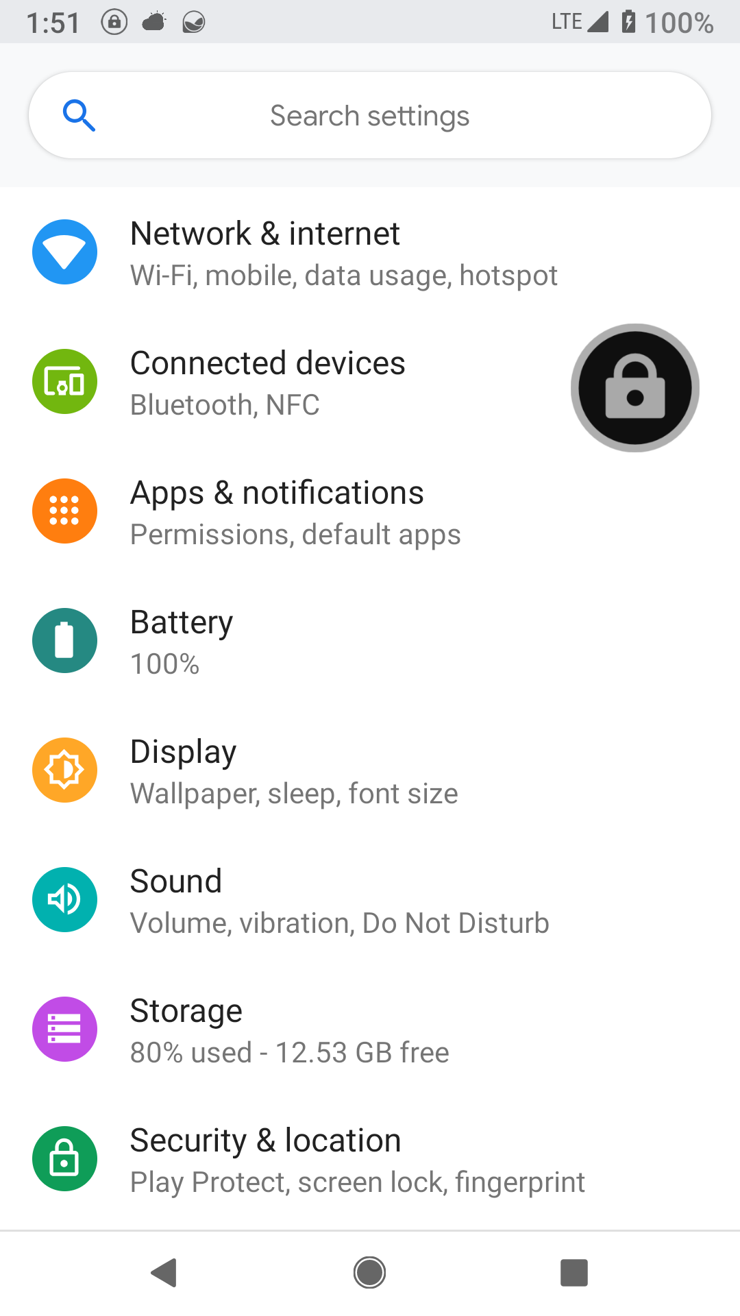 اسکرین شات 8 برنامه Screen Lock : turn off screen