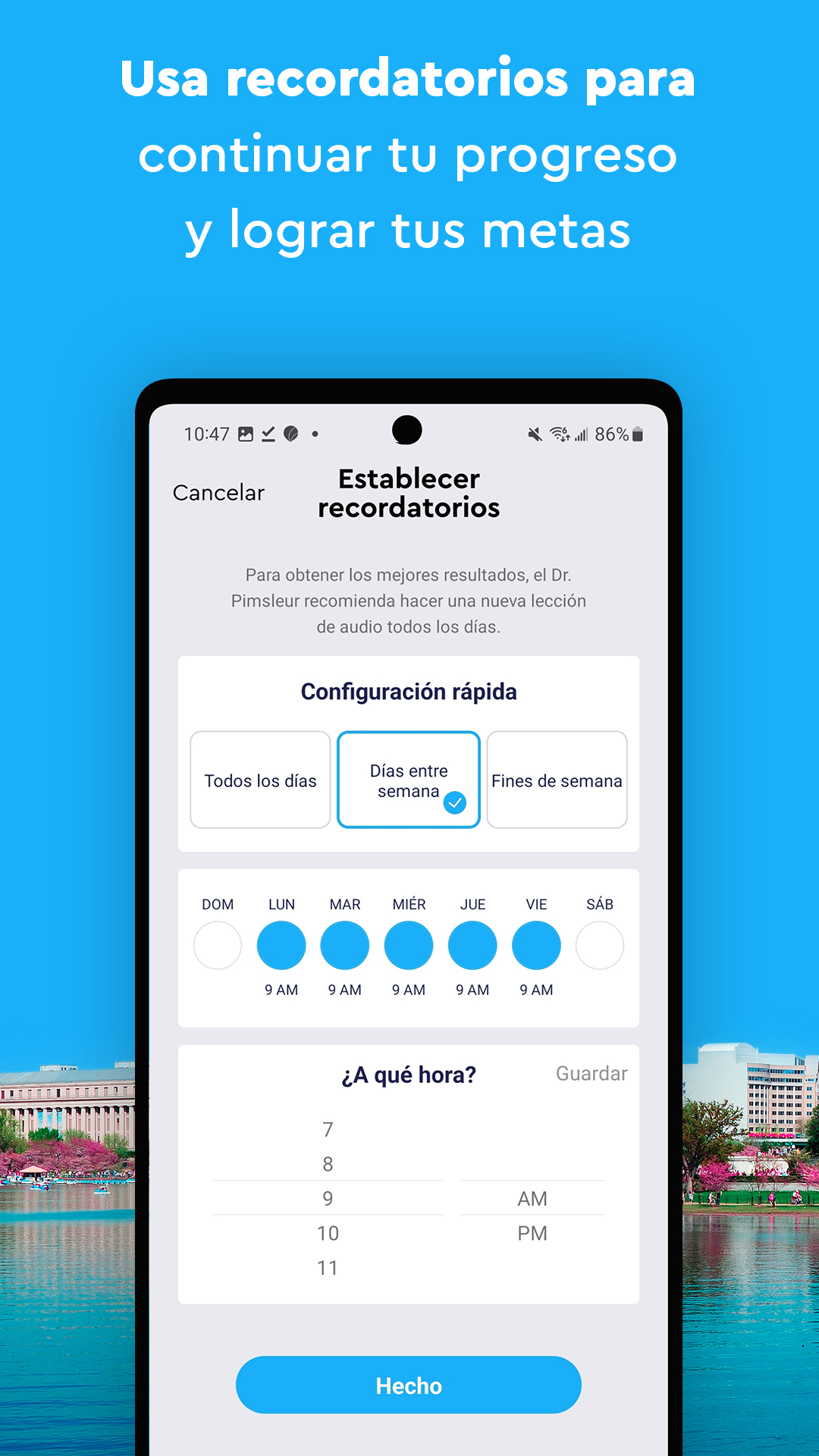 اسکرین شات 5 برنامه Inglés Escuchando En Tu Idioma