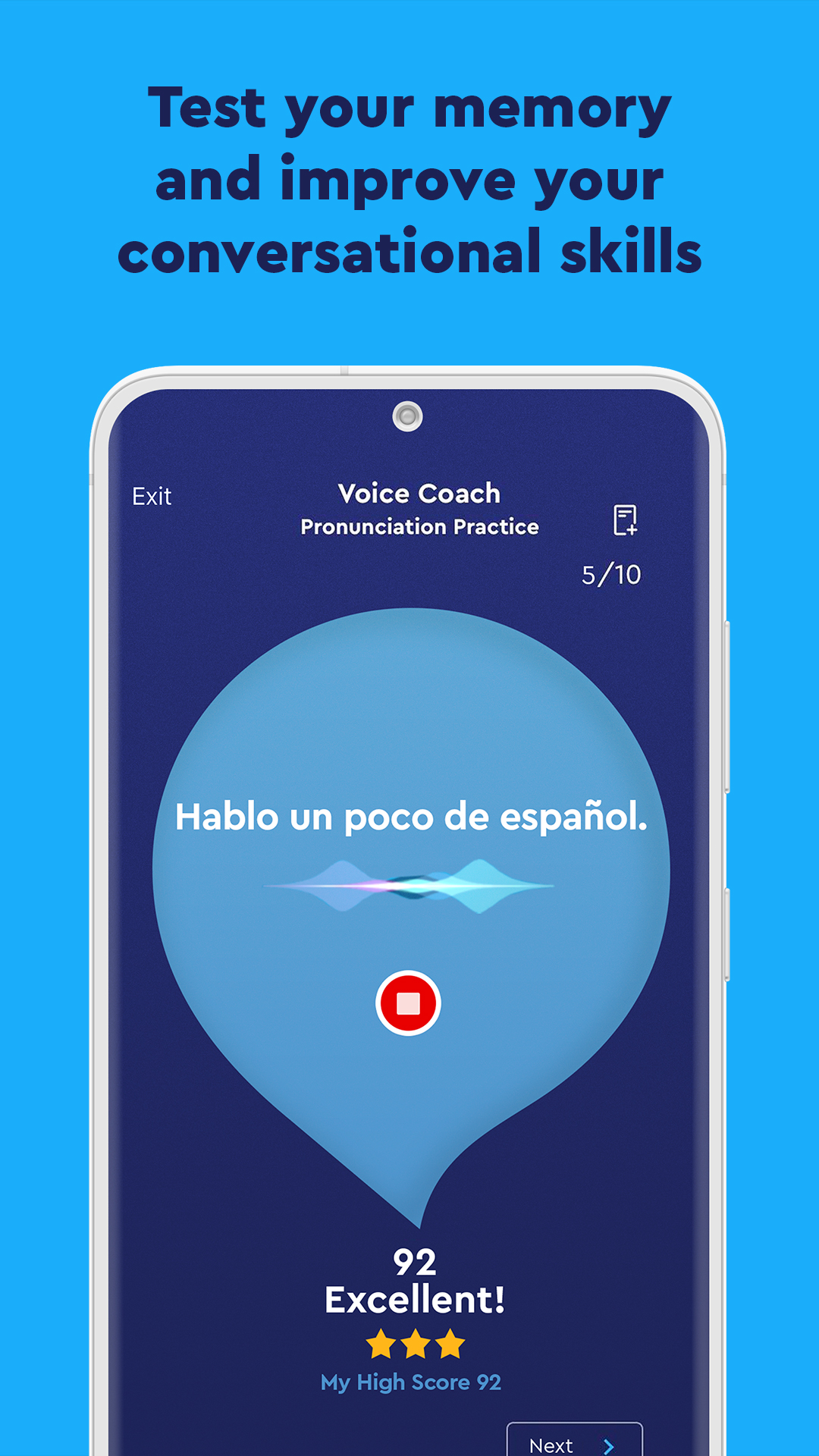 اسکرین شات 4 برنامه Language Learning | Pimsleur