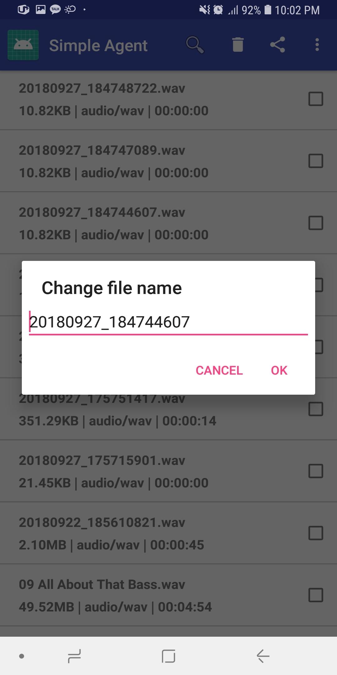 اسکرین شات 8 برنامه Simple Agent
