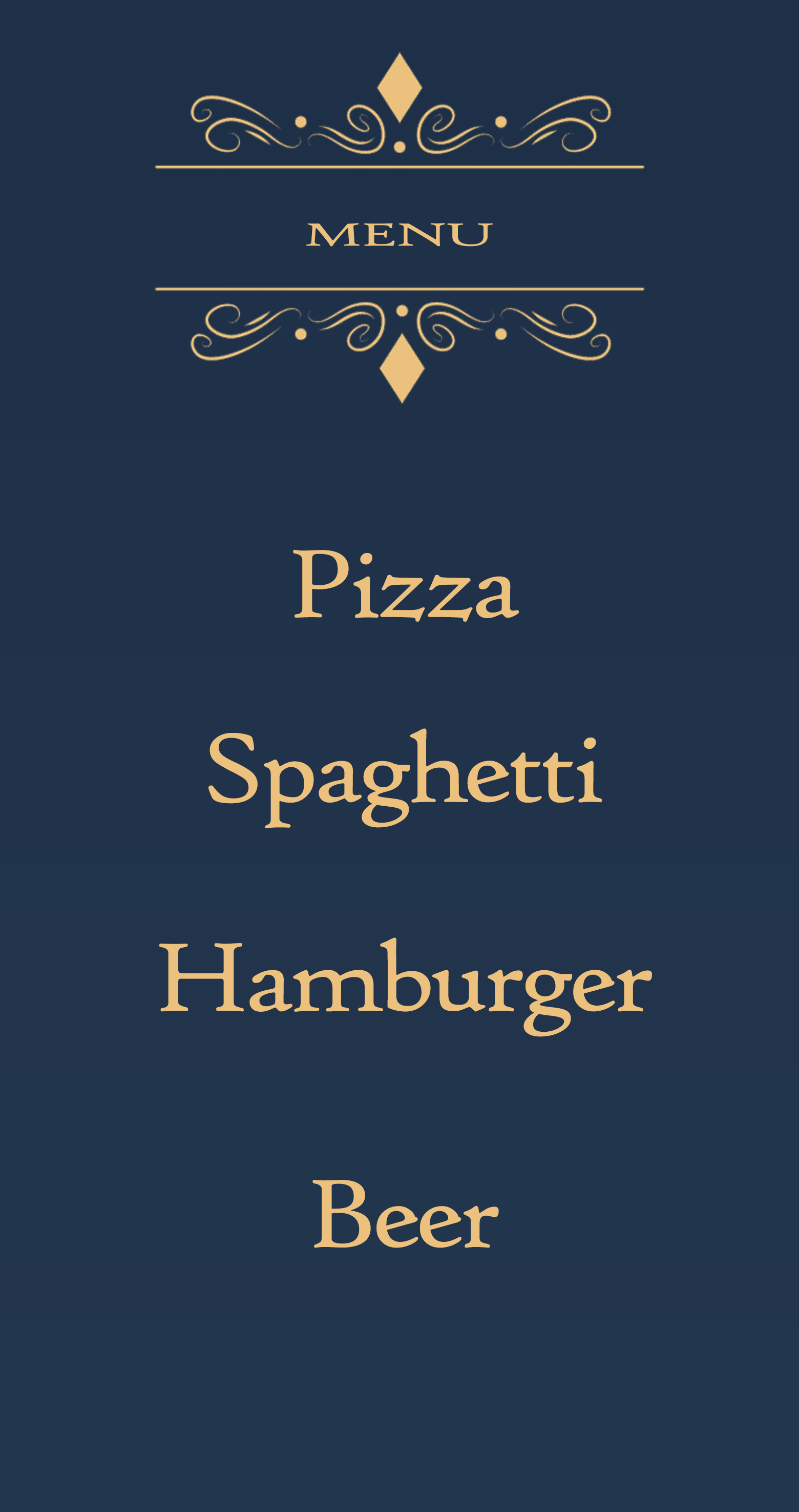 اسکرین شات 6 برنامه Vintage Design - Menu and Logo