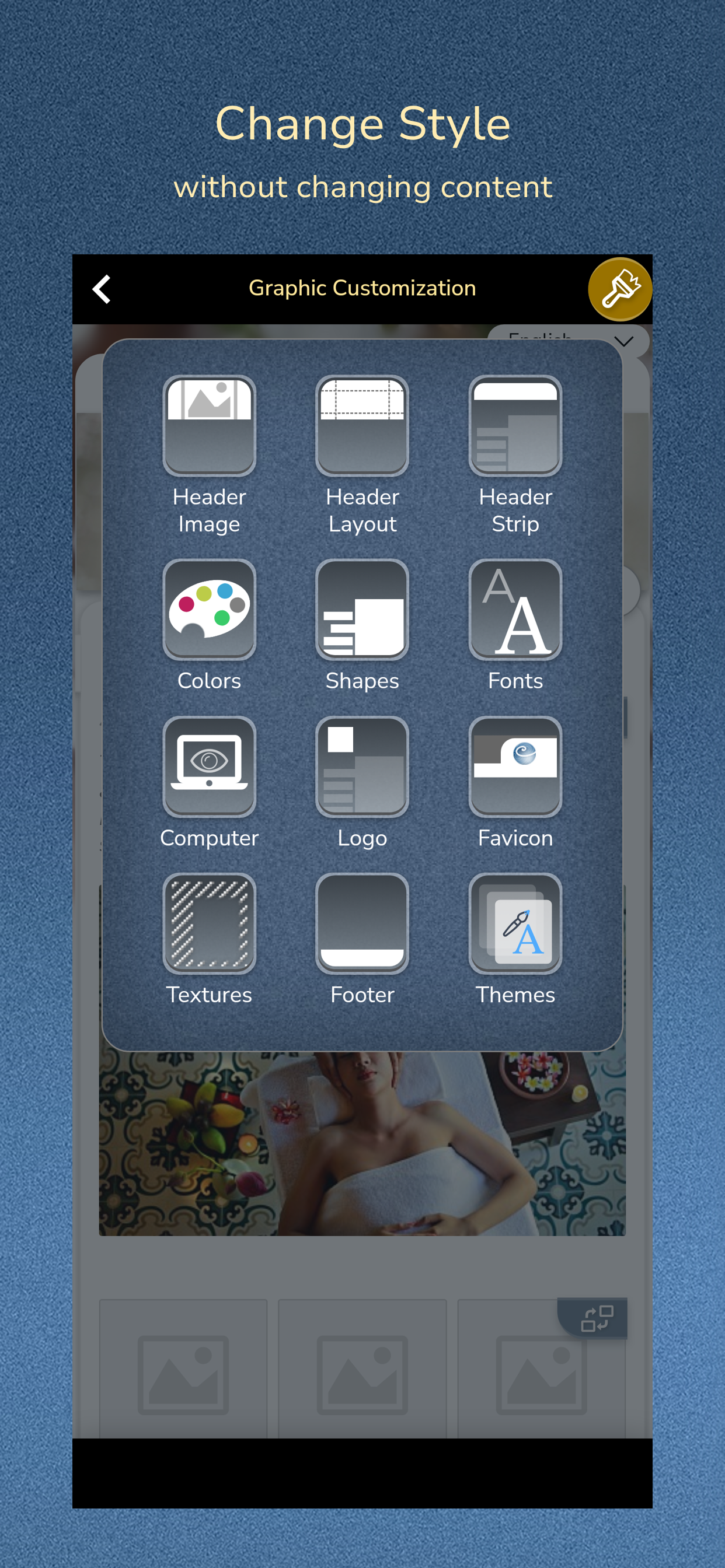 اسکرین شات 6 برنامه Website Builder for Android