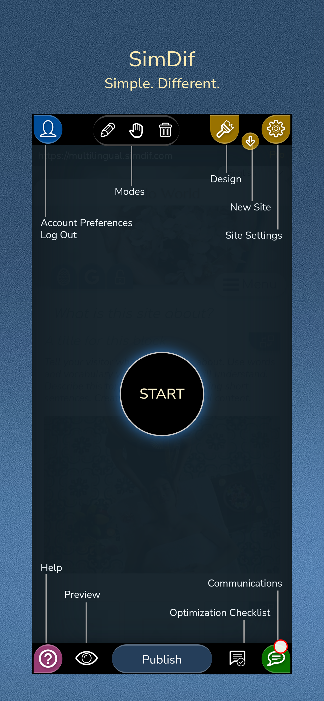 اسکرین شات 8 برنامه Website Builder for Android