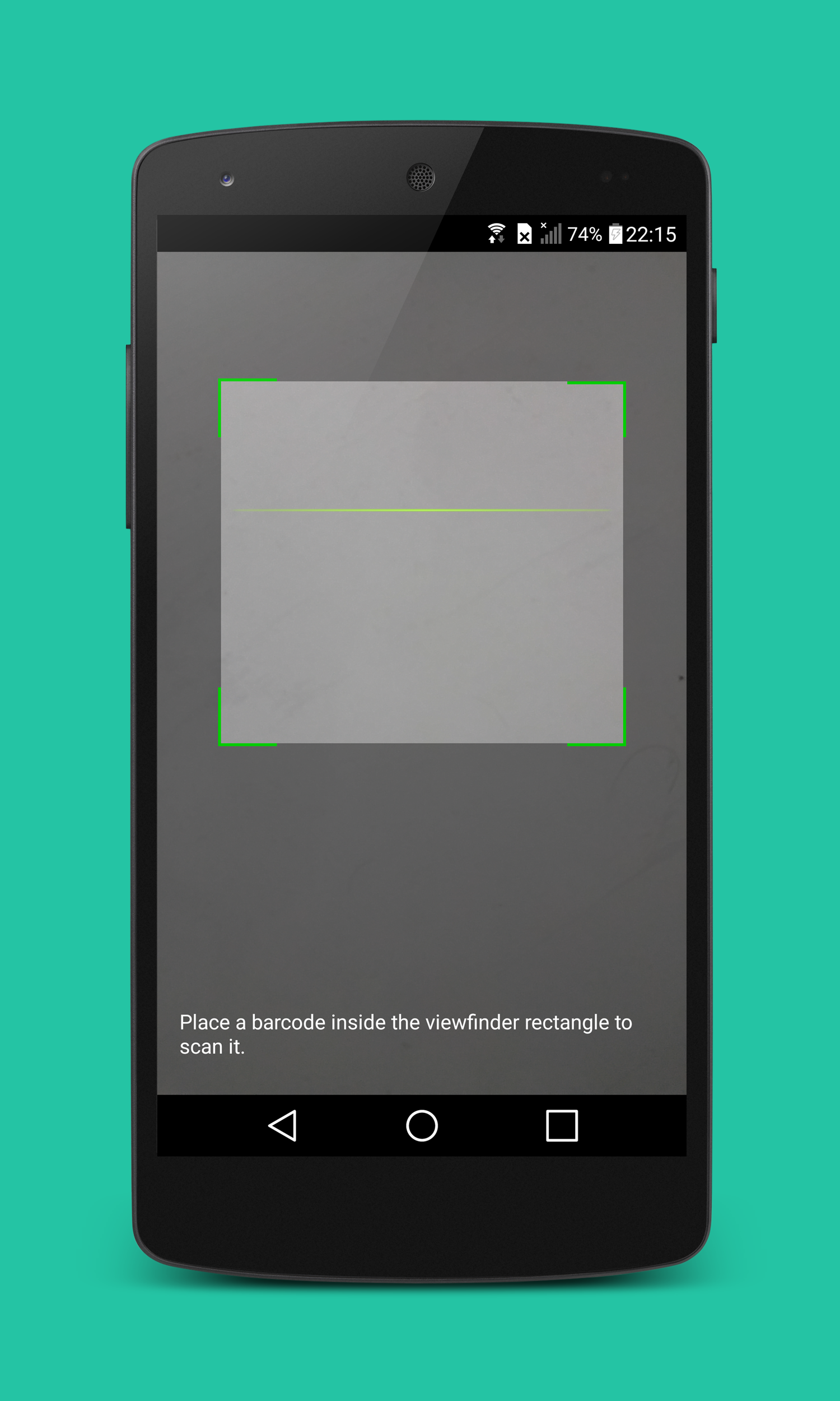 اسکرین شات 1 برنامه QR & Barcode Scanner