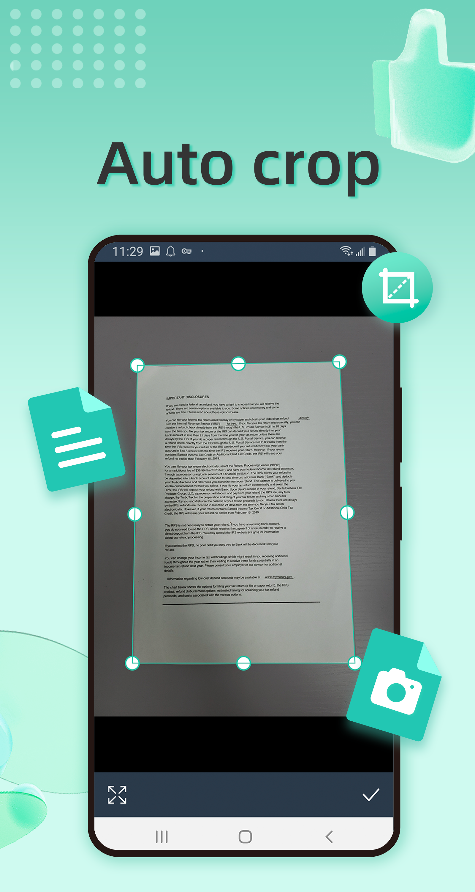 اسکرین شات 3 برنامه Simple Fax-Send Fax from Phone