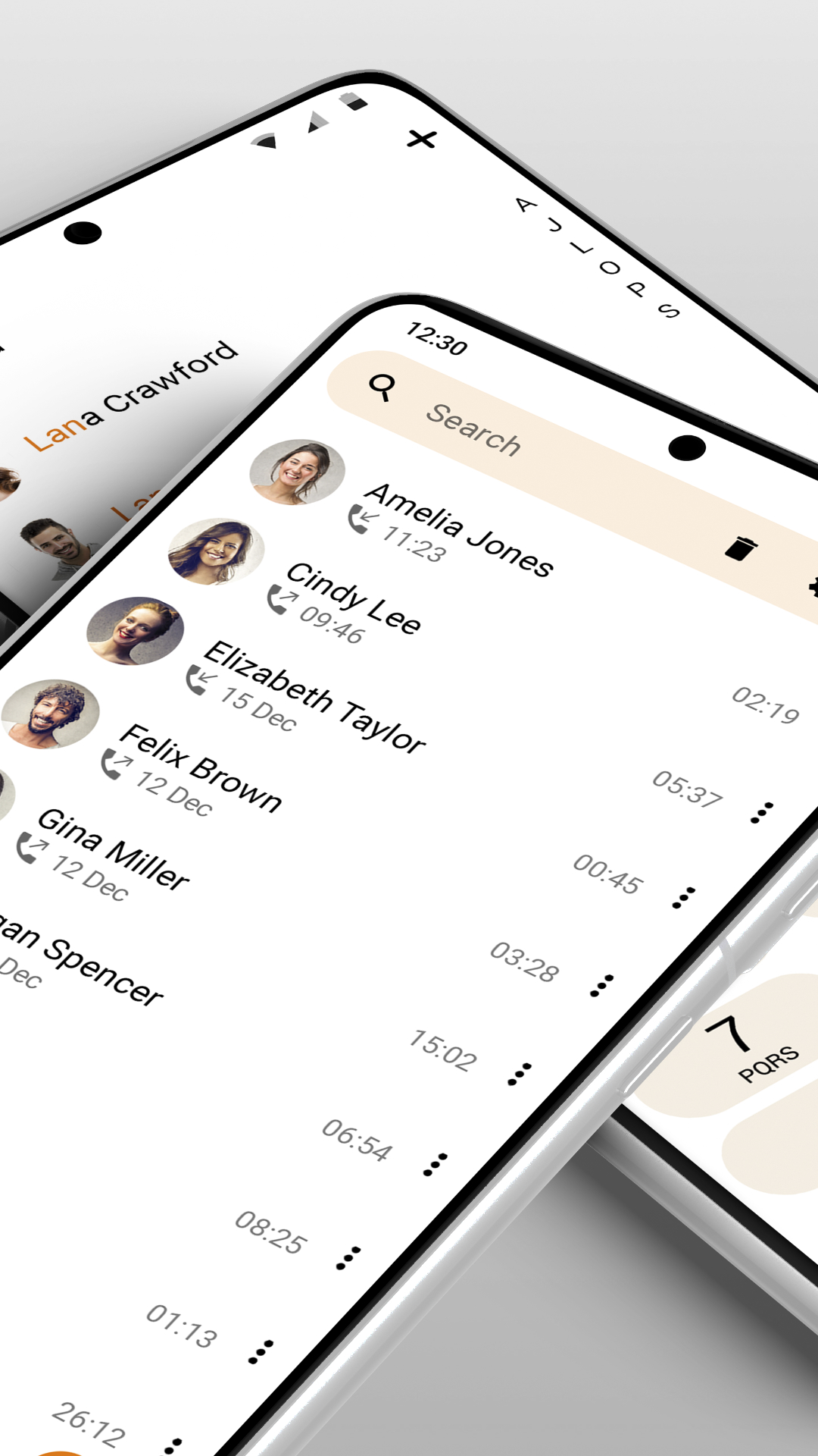 اسکرین شات 2 برنامه Simple Dialer