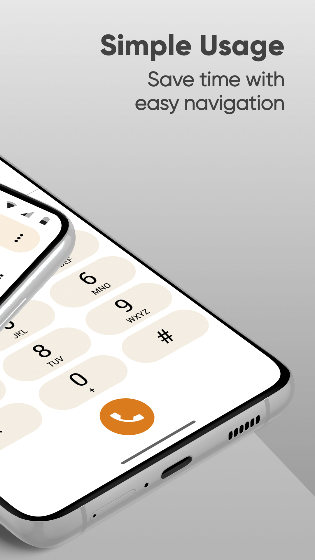 اسکرین شات 3 برنامه Simple Dialer