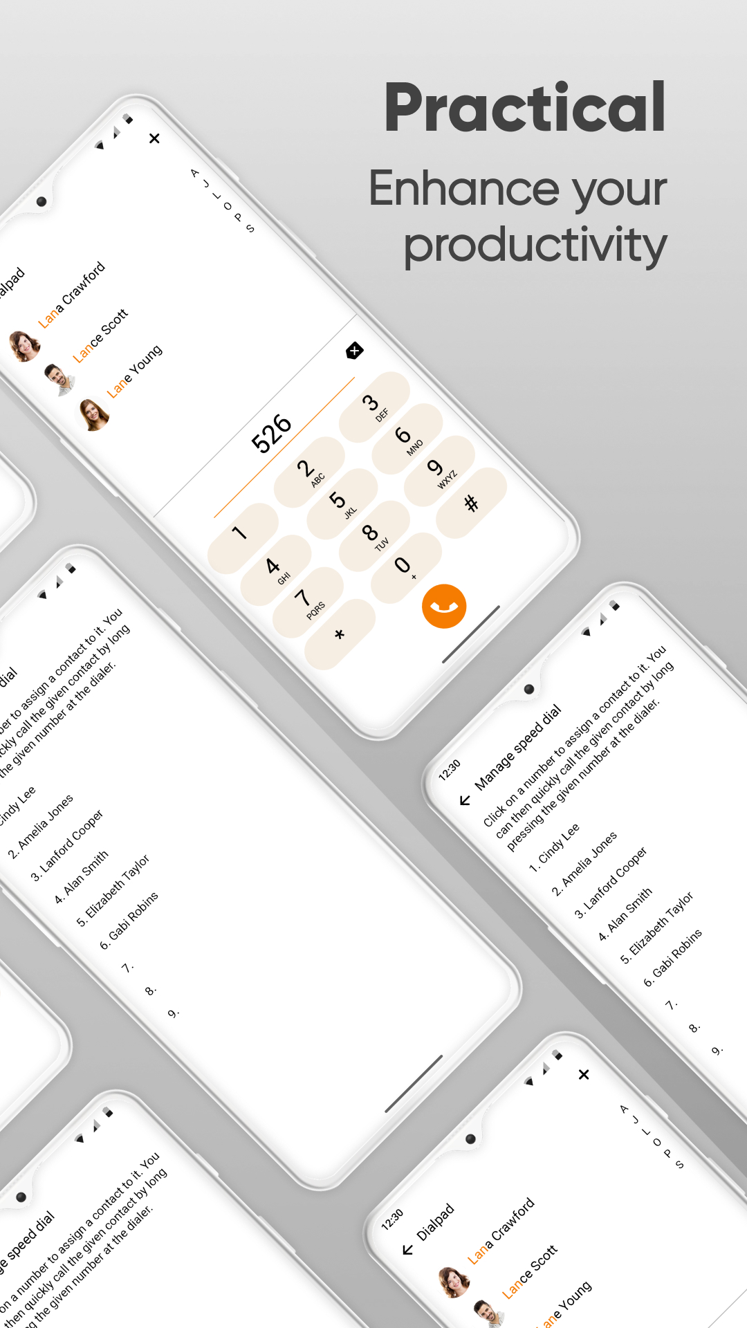 اسکرین شات 4 برنامه Simple Dialer