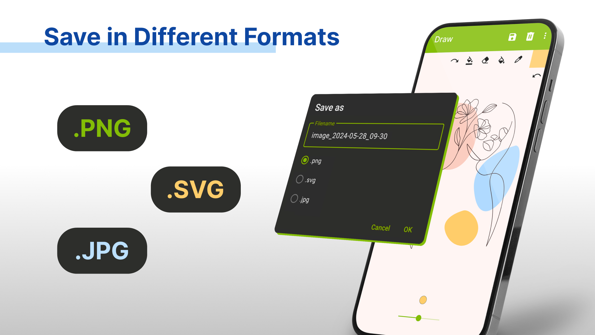 اسکرین شات 7 برنامه Simple Drawing - Sketchbook