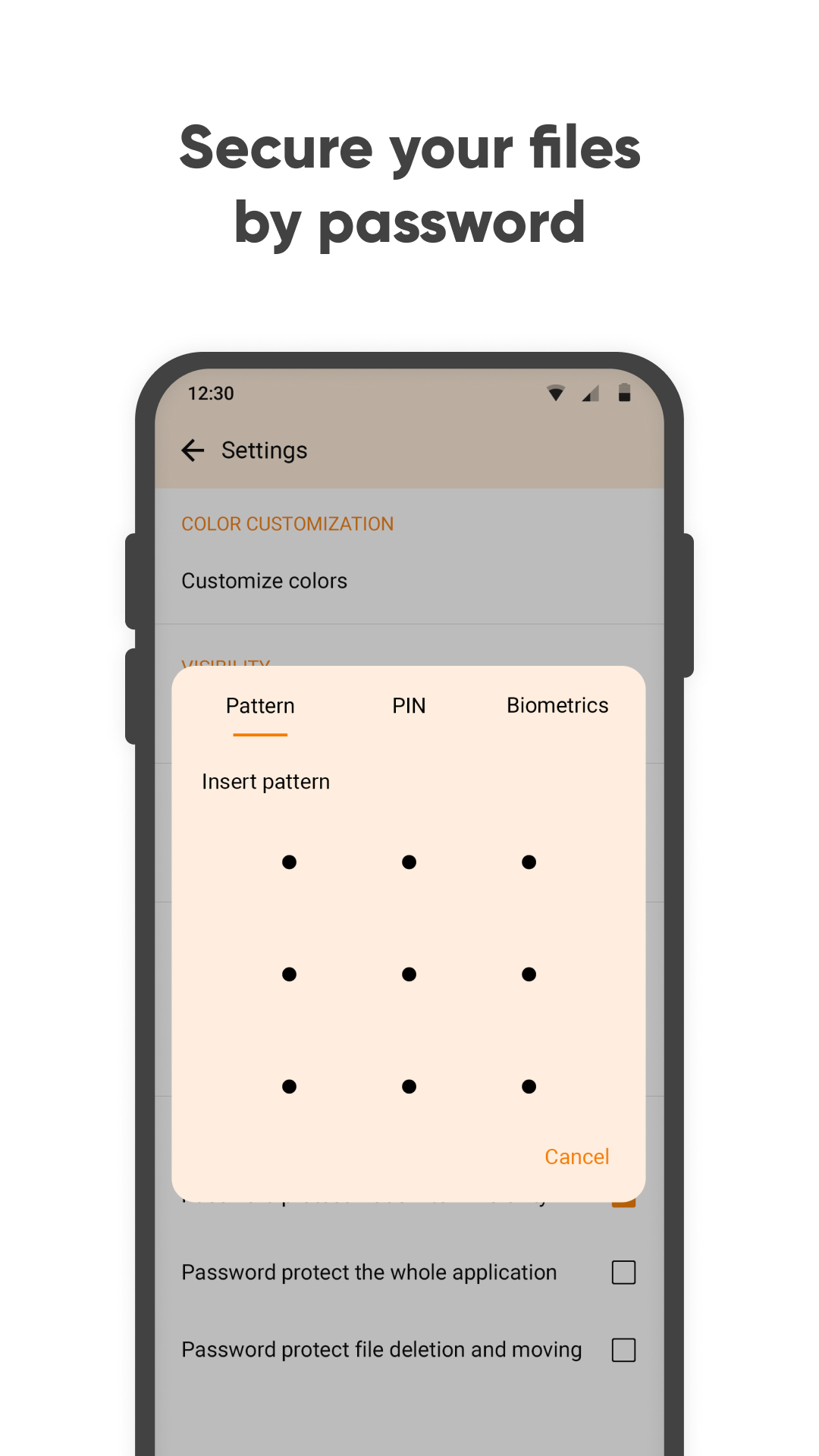 اسکرین شات 6 برنامه Simple File Manager