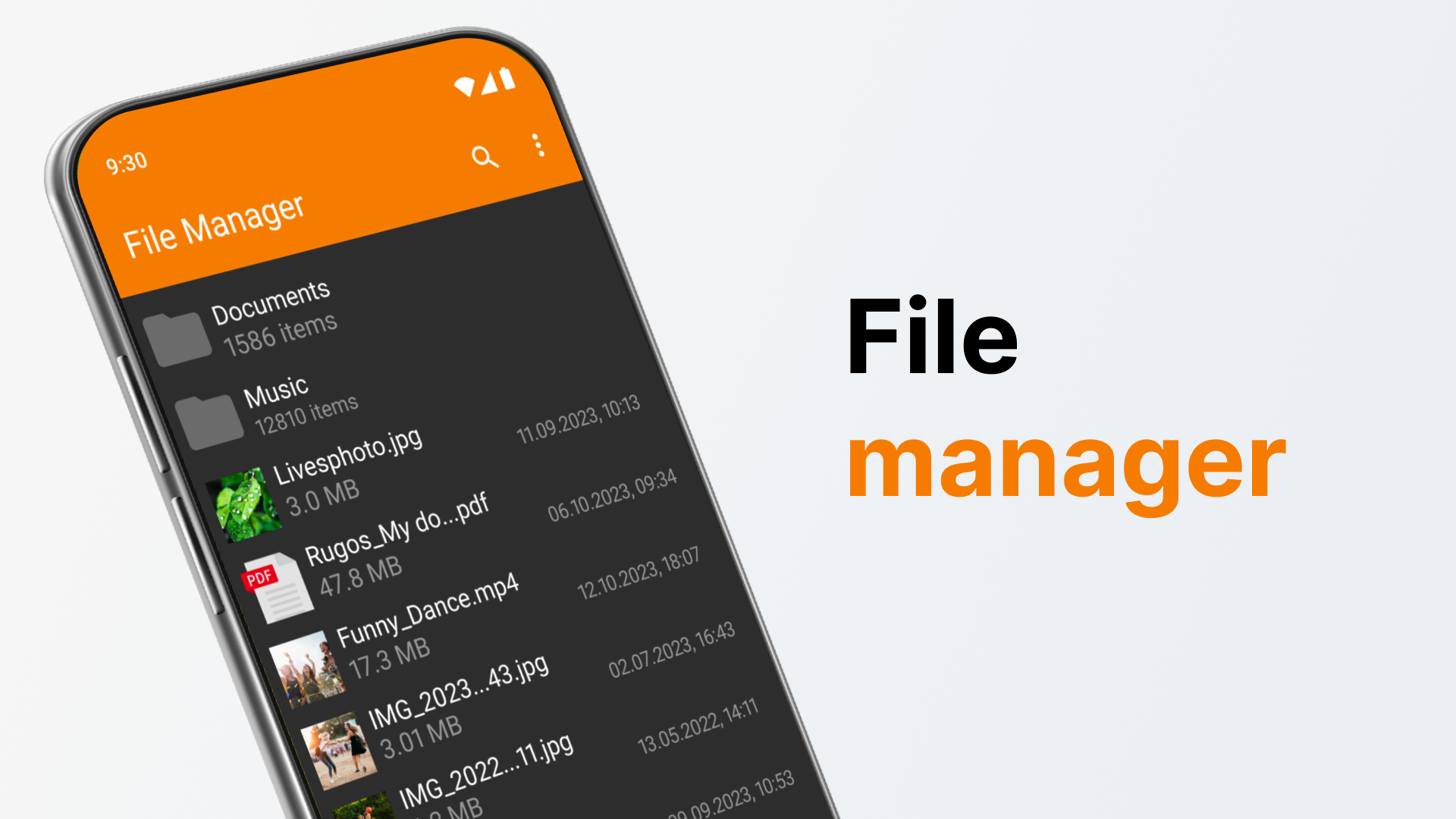 اسکرین شات 7 برنامه Simple File Manager