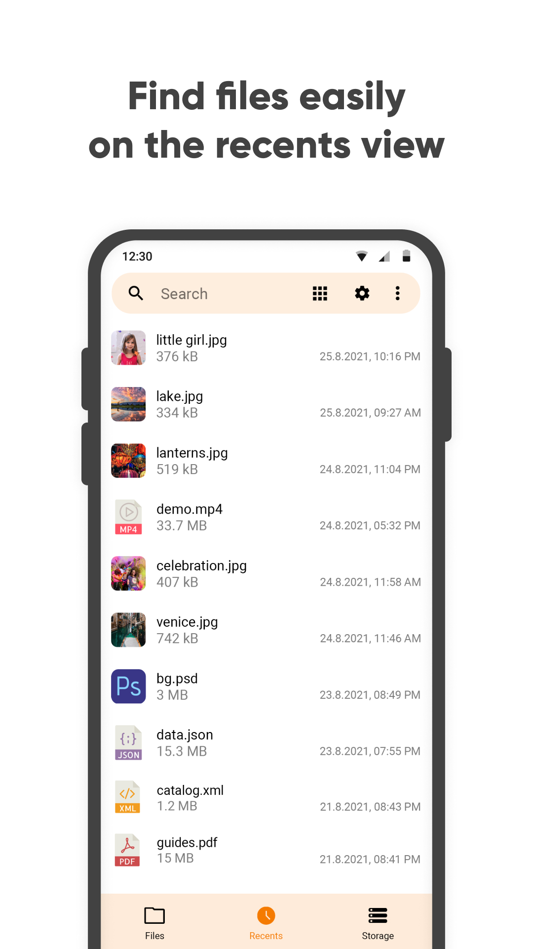 اسکرین شات 4 برنامه Simple File Manager