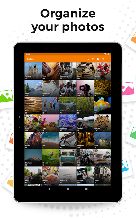 اسکرین شات 7 برنامه Simple Gallery Pro - Photo Manager & Editor