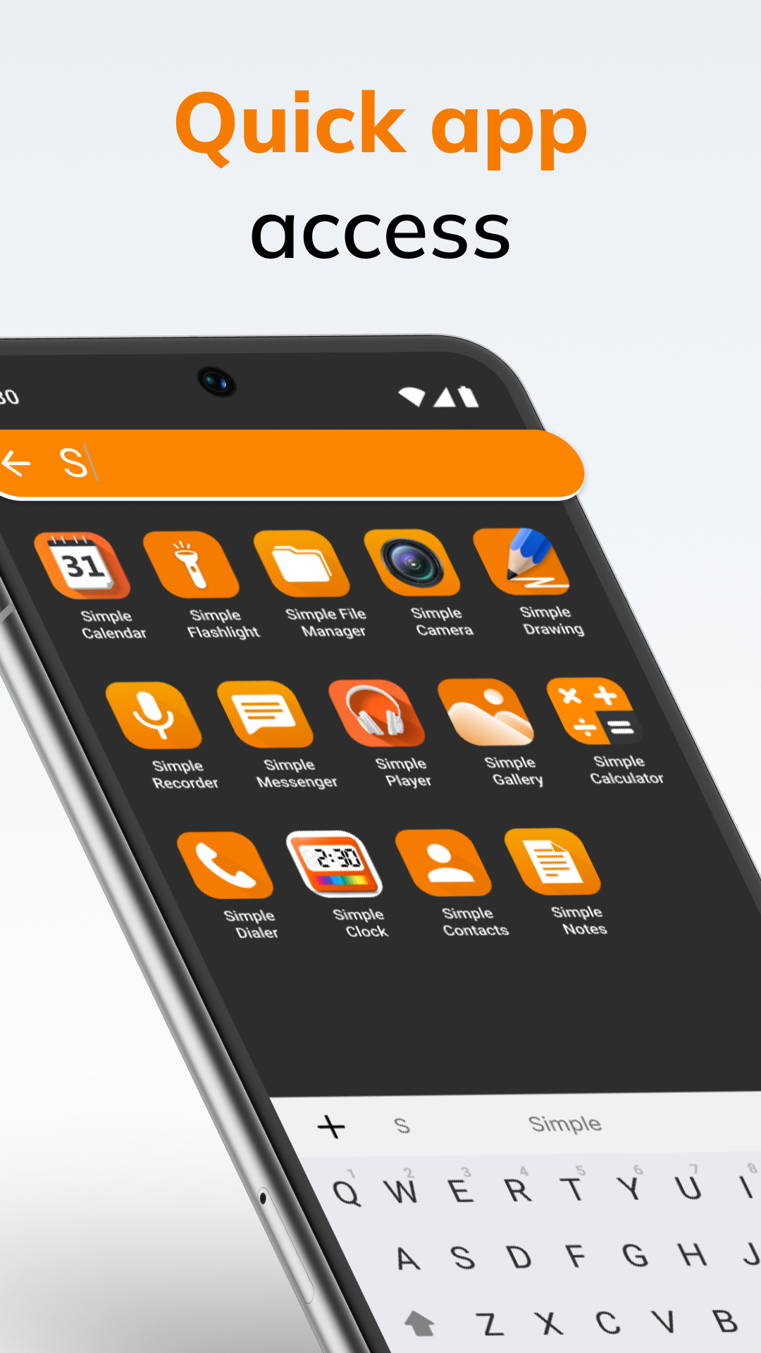 اسکرین شات 6 برنامه Simple Launcher