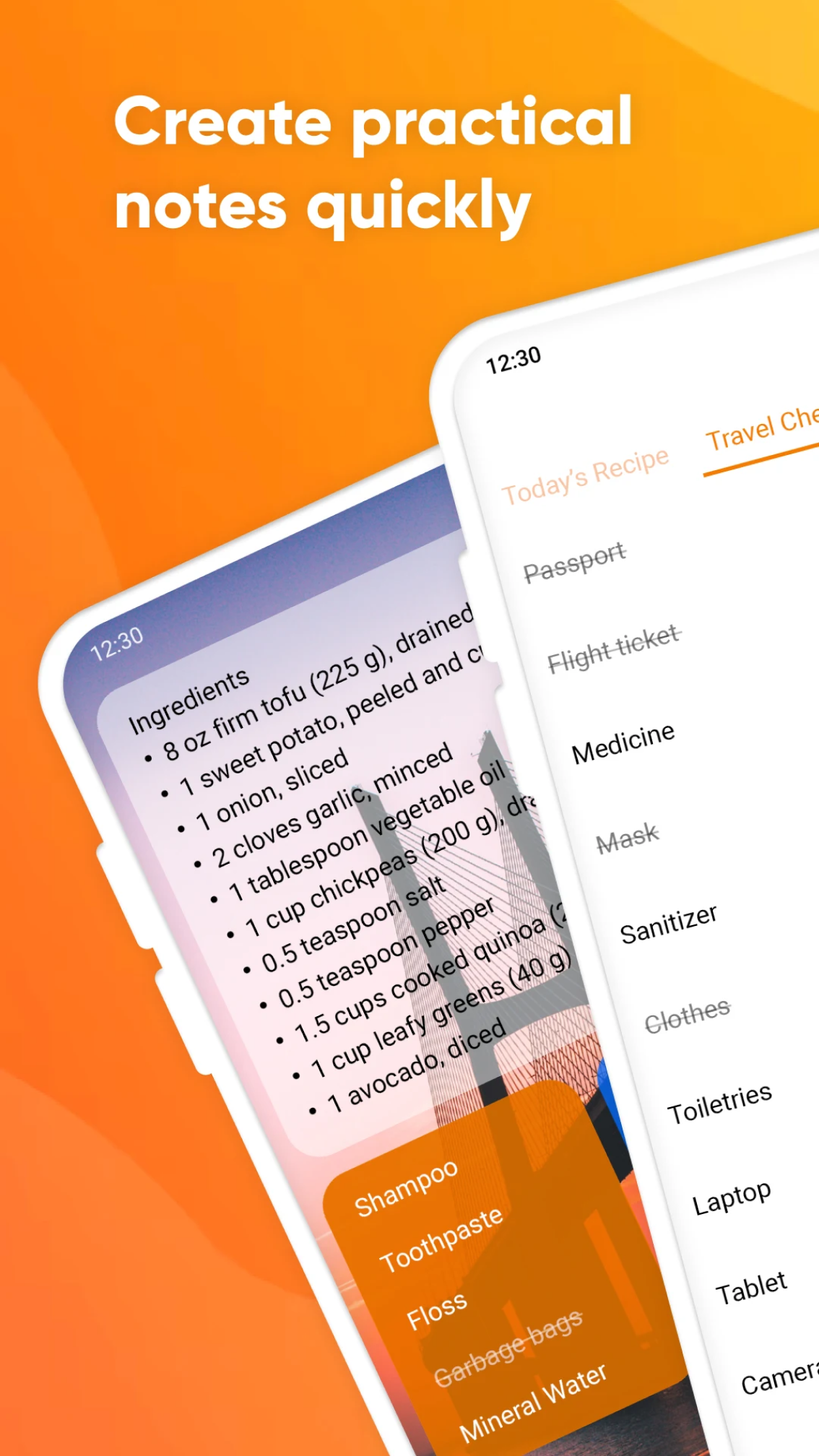 اسکرین شات 2 برنامه Simple Notes